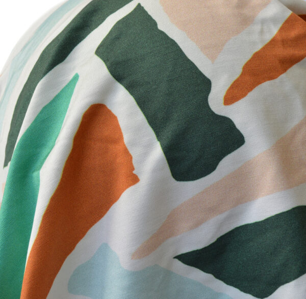 Liberty Gloss é um tecido de poliamida próprio para o beachwear e fitwear, não desbota e tem uma durabilidade ótima.
